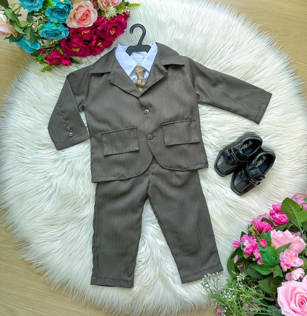 Conjunto Miss Cherry Social Terno – Blaizer e Calça Li