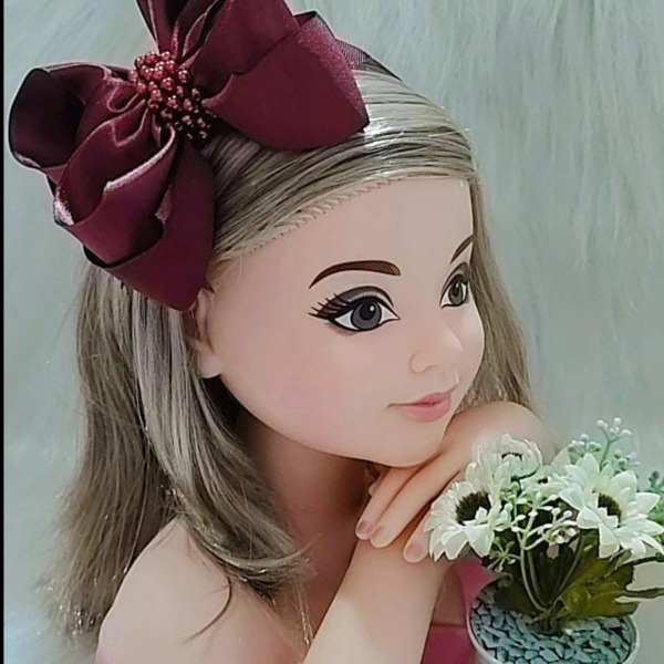 Tiara Belli Marsala Laço Miolo de Perolas