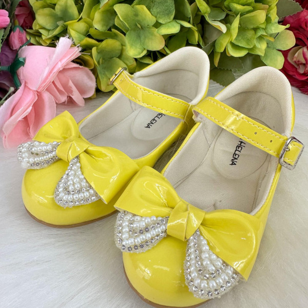 Sapatilha Flor Di MIla Carol Amarelo