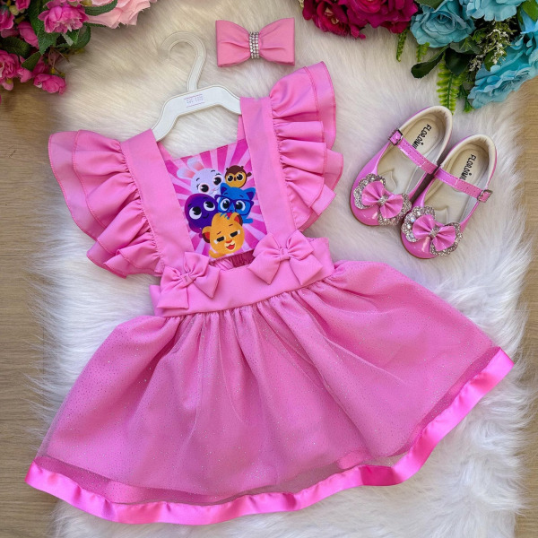 Romper/Vestido Princesa Belli Bolofofos – Bolo Fofos R