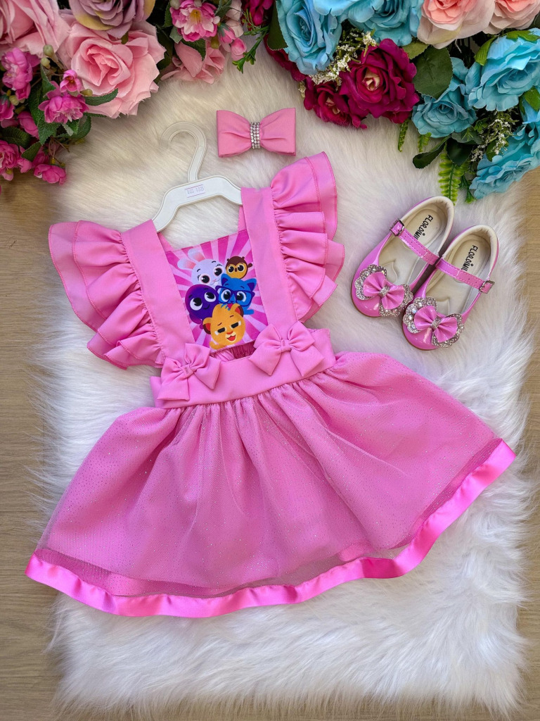 Romper/Vestido Princesa Belli Bolofofos – Bolo Fofos R
