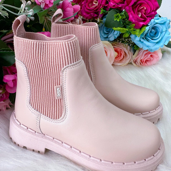 Bota – Coturno Nilqi Antonella Rose – Nude