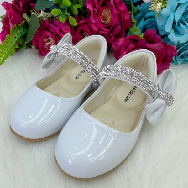 Sapatilha Flor Di MIla Maya Branco
