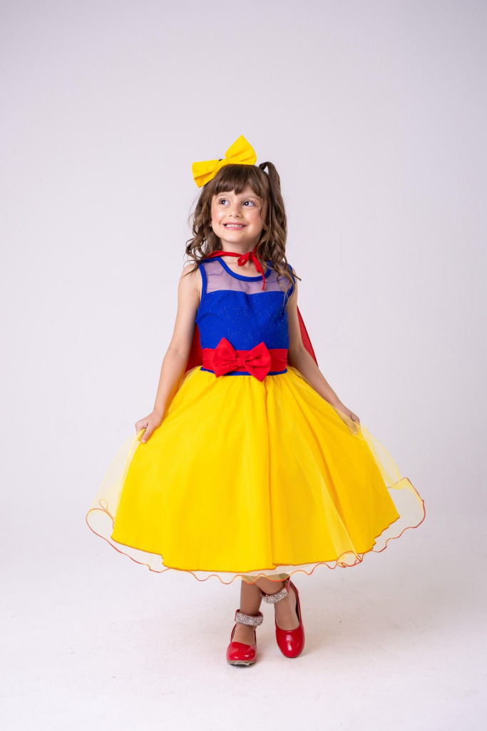 Fantasia Princesa Belli Branca de Neve Modelo 2
