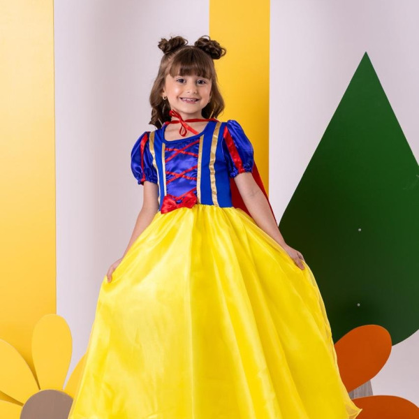 Fantasia Princesa Belli Branca de Neve