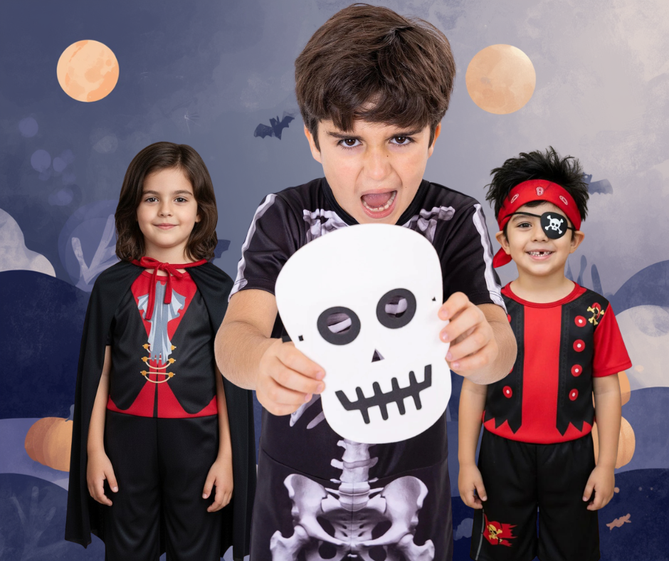 Fantasia Menino Temático Halloween