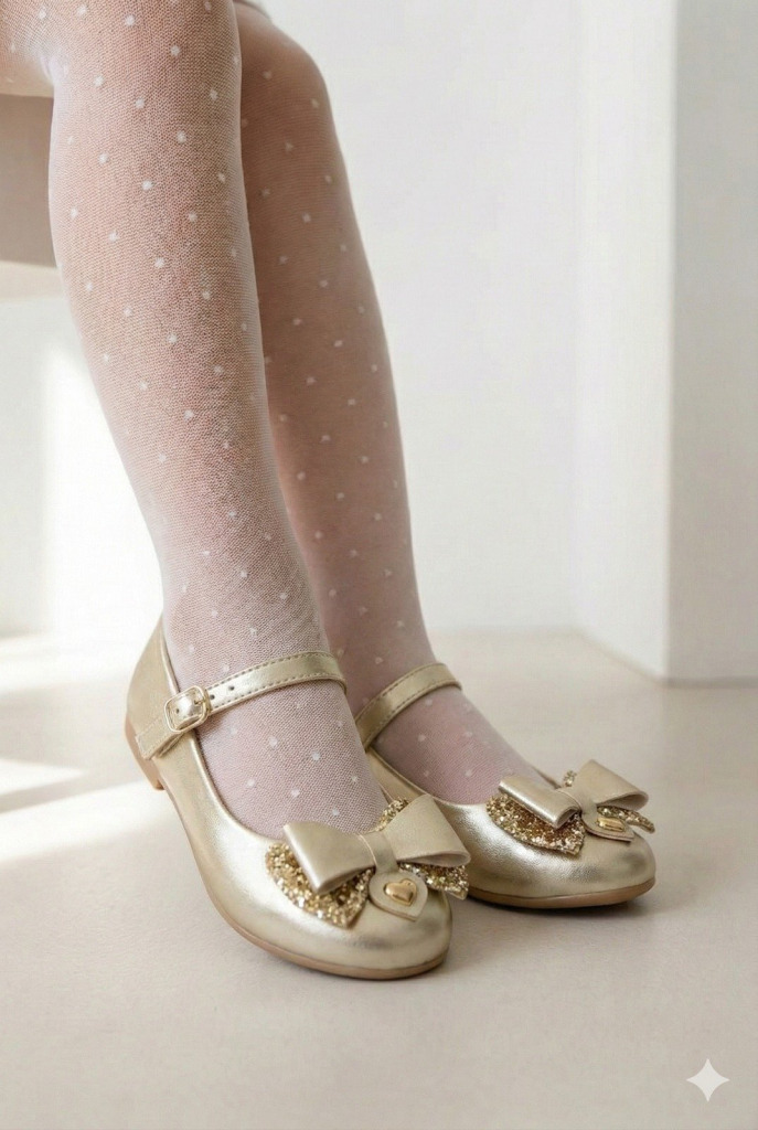 Sapatilha Doce Pe Baby Gigi Dourado