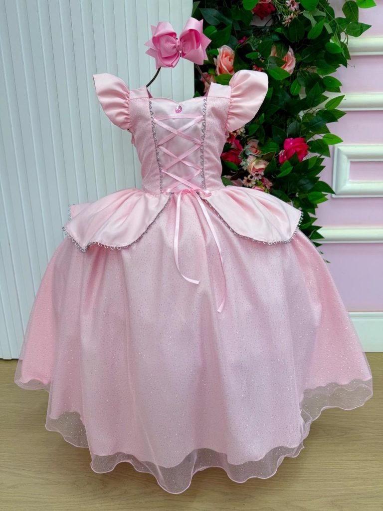 Fantasia/ Vestido Mini Miss Longo A Bela Adormecida – Aurora
