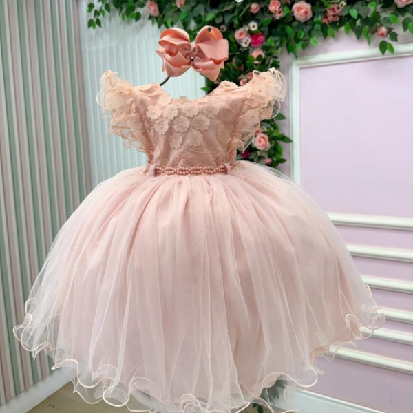 Vestido Menina Bonita Angelie Pessego